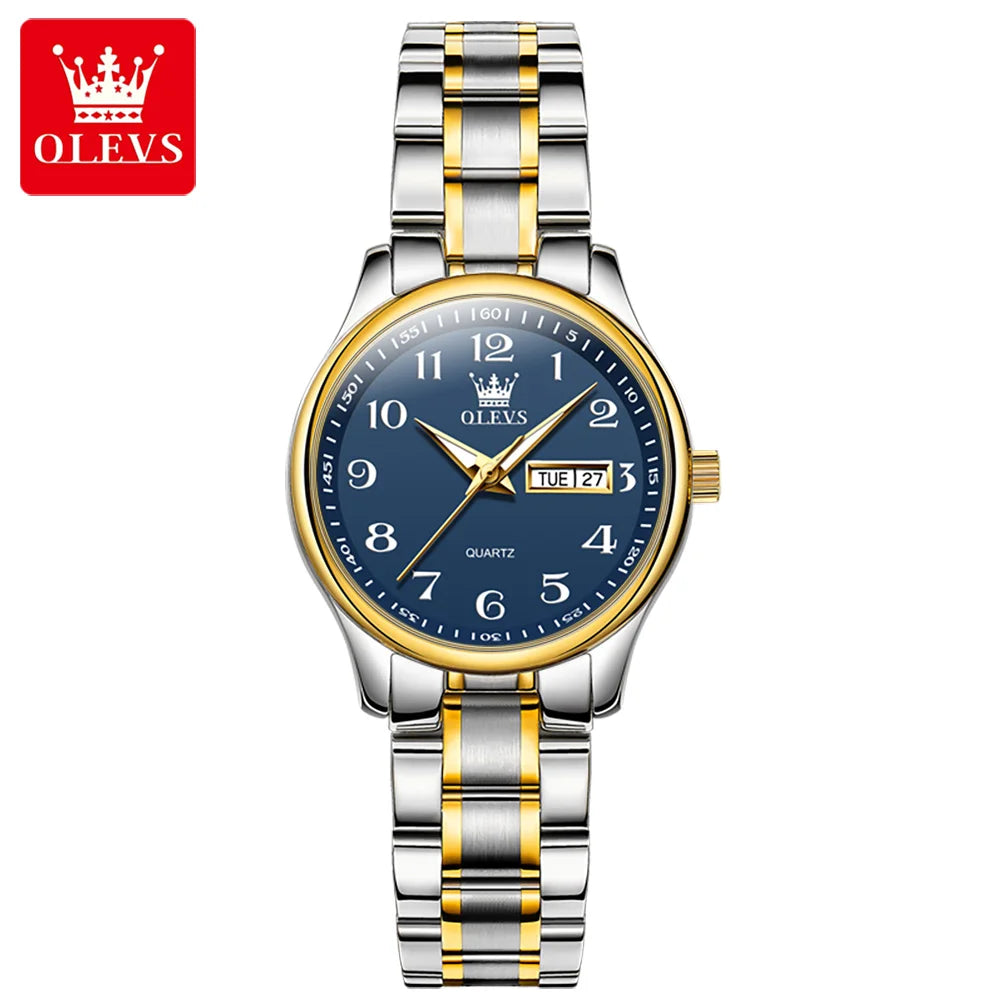 Montre à quartz Olevs 5567 (plusieurs coloris)